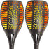96 Led Flickering Flame Solar Lamp | 2 Pcs | WBM SMART